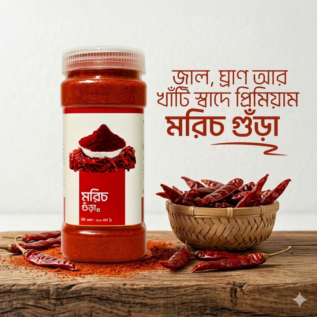 মরিচ গুড়া ২০০ গ্রাম